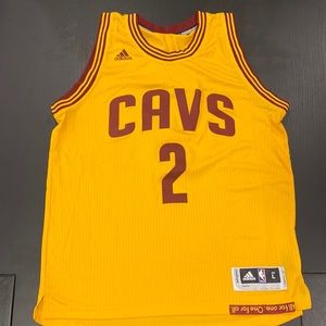 Kyrie Irving Cleveland Cavaliers Jersey - Gold - Large